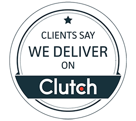 Clutch - We Deliver Trust Badge