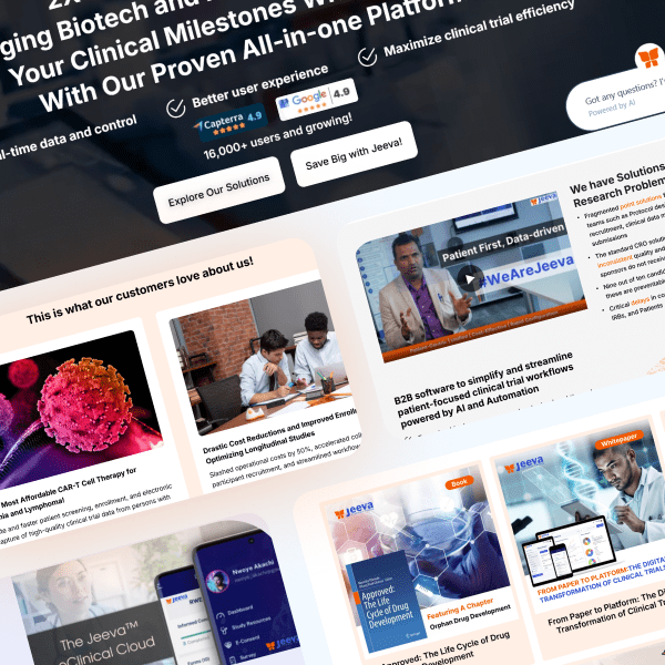 Jeeva Clinical Trials Case Study Banner