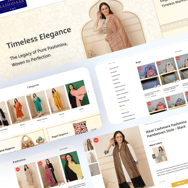 Kashidaar Portfolio Banner