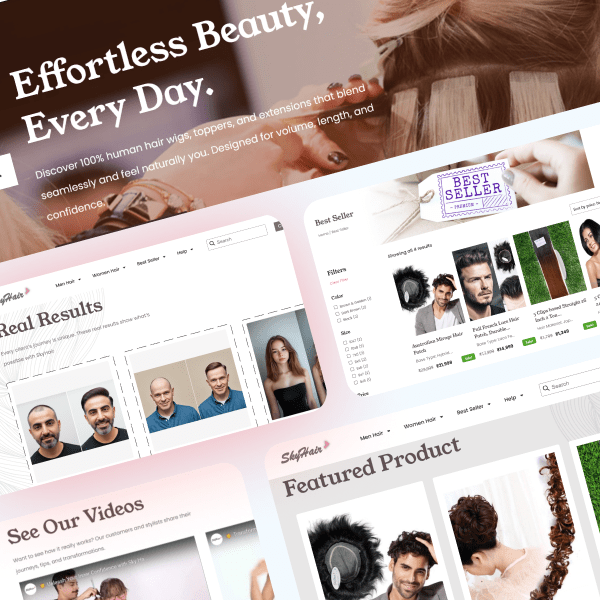 SkyHair Case Study Banner